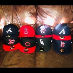 New area fitted baseball caps